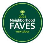 Logo for Nextdoor Neighborhood Fave 2024